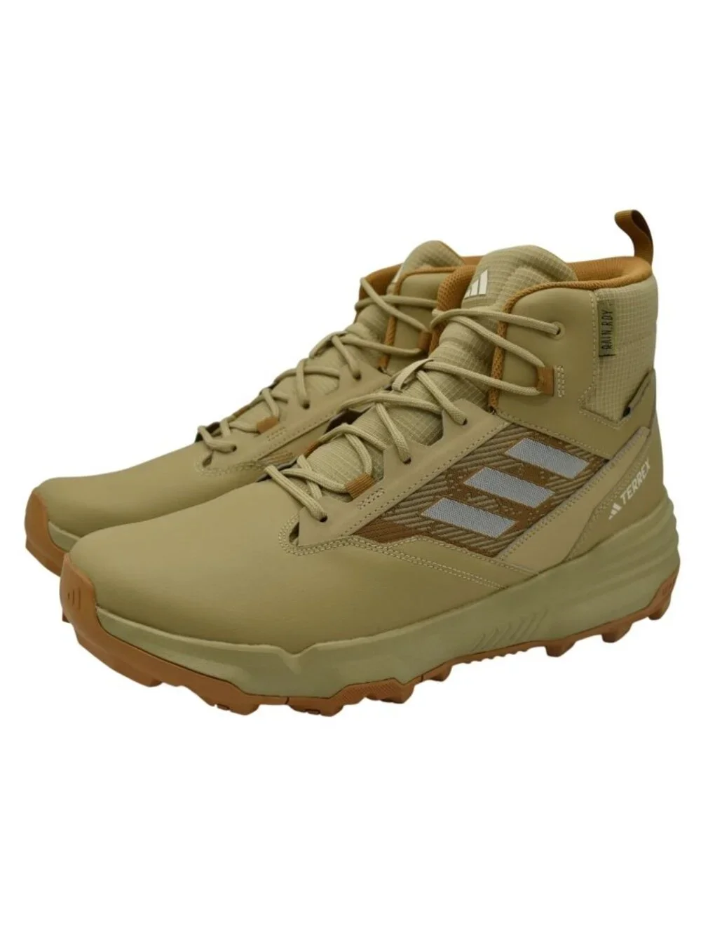 Adidas‎ Mens Size 14 Terrex Unity Mid Rain.Rdy Nubuck Leather WP Hiking Boots
